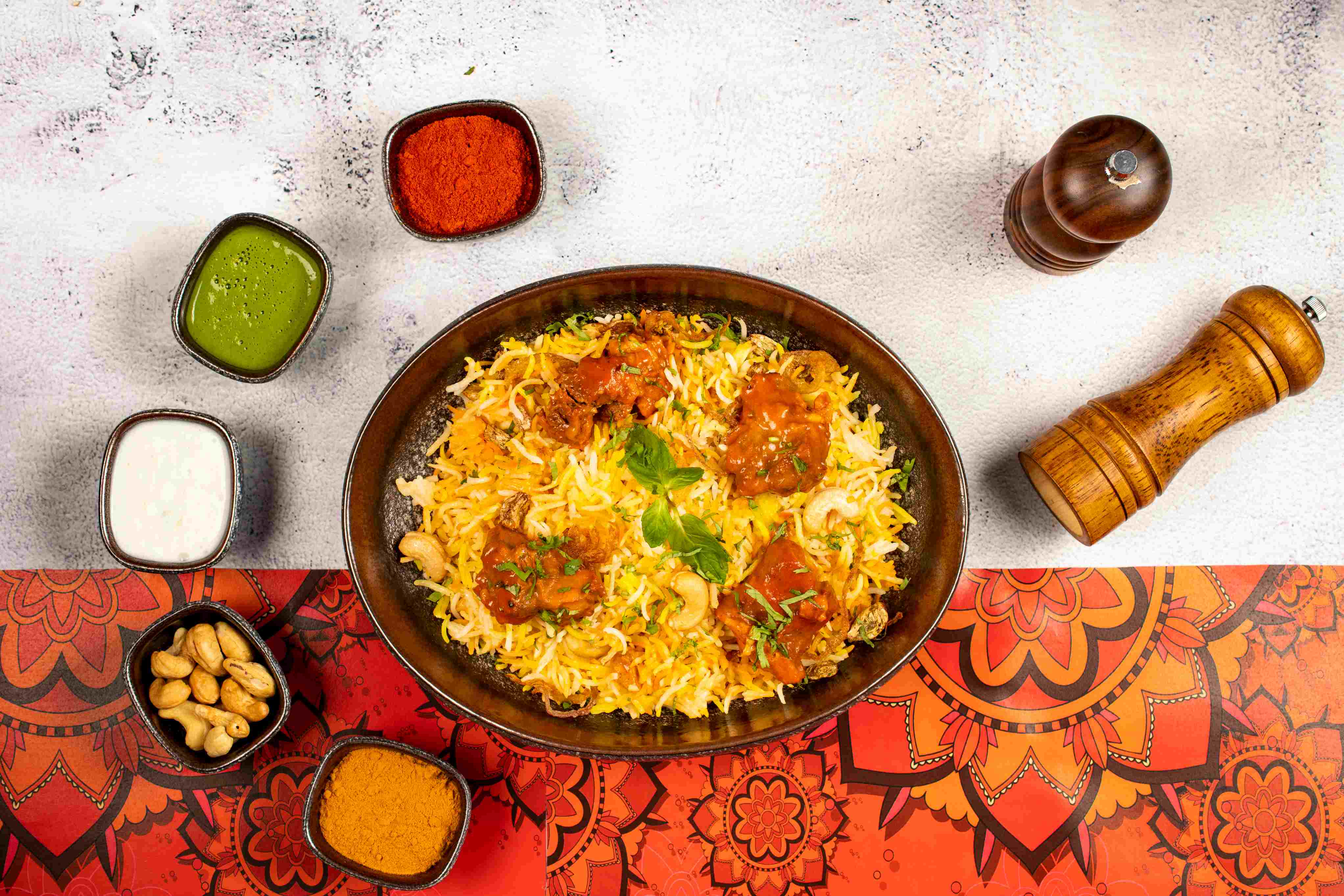 برياني باللحم